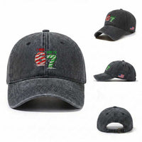Funny 67 Meme 7 Year Old Birthday Christmas Washed Cotton Baseball Cap I Was 6 Now I Am 7 Brainrot