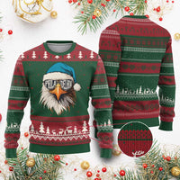 Xmas Philadelphia Fan Ugly Christmas Sweater Santa Eagles Sport Philly Fan Game Day - Wonder Print Shop