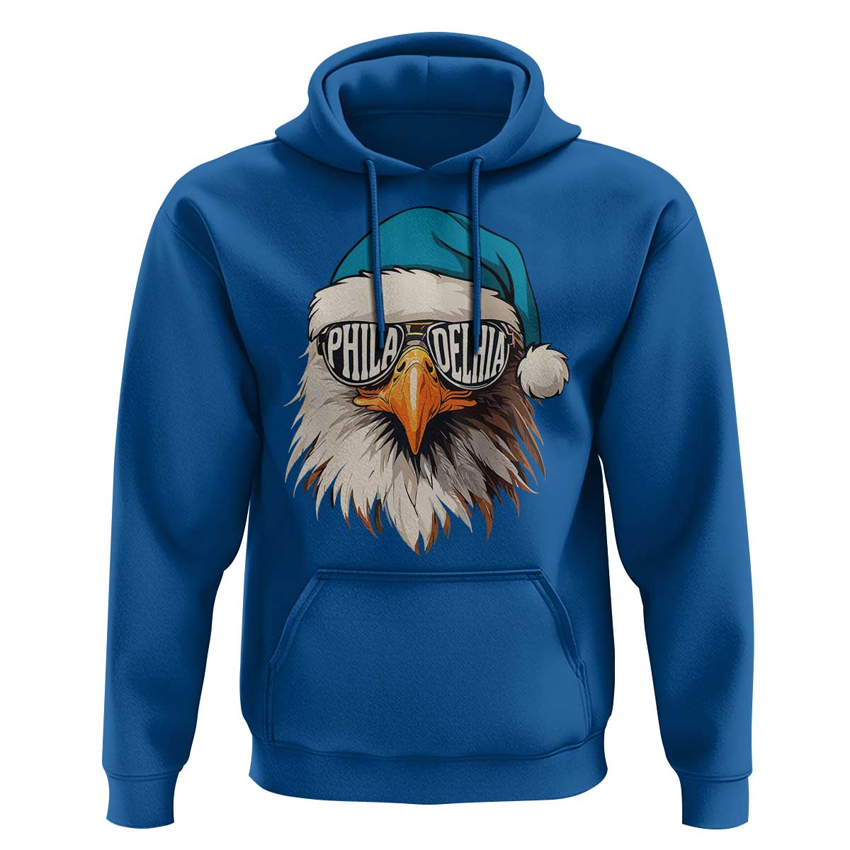 Christmas Philadelphia Fan Hoodie Santa Eagles Sport Philly Fan Game Day - Wonder Print Shop
