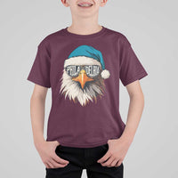Christmas Philadelphia Fan T Shirt For Kid Santa Eagles Sport Philly Fan Game Day - Wonder Print Shop