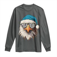 Christmas Philadelphia Fan Long Sleeve Shirt Santa Eagles Sport Philly Fan Game Day - Wonder Print Shop