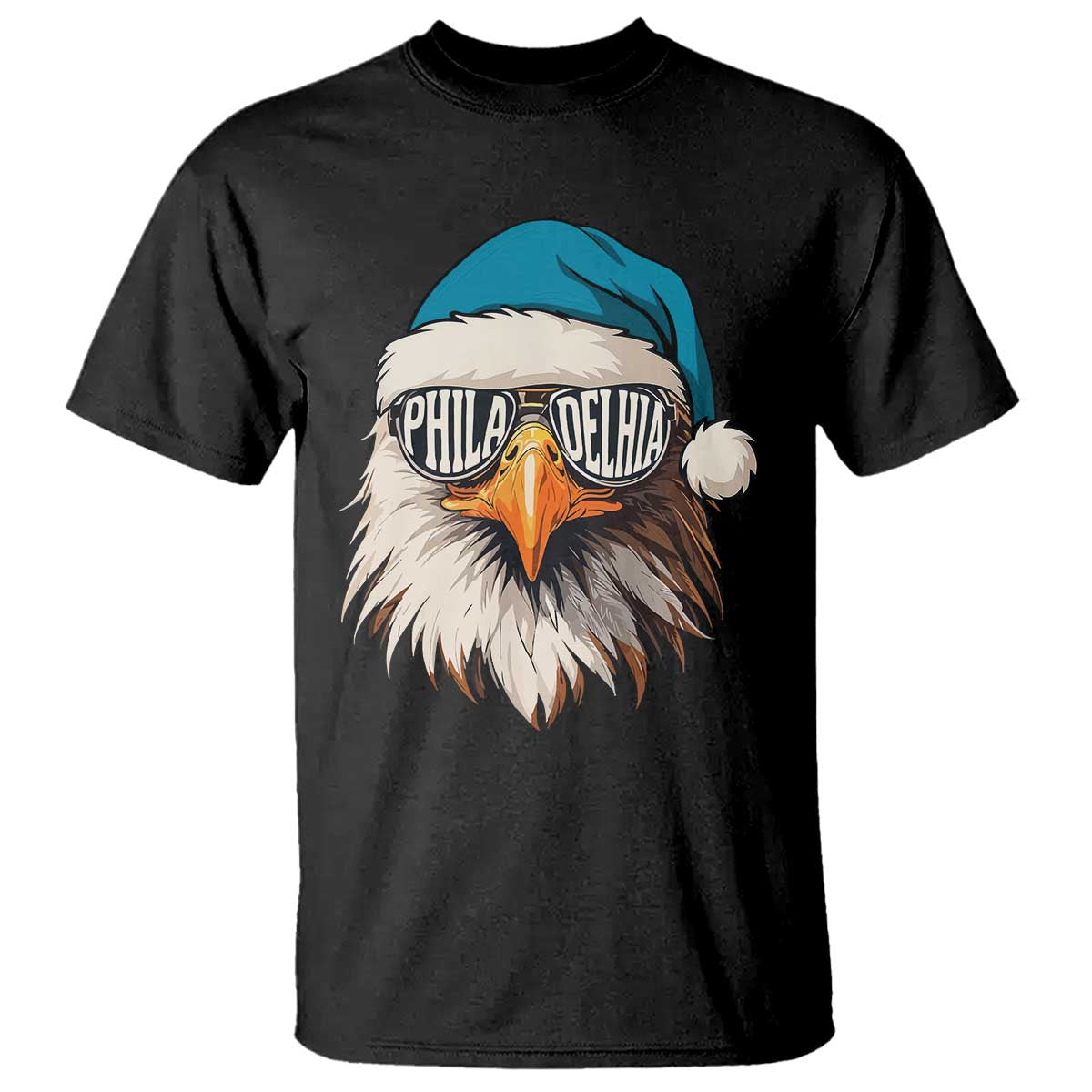 Christmas Philadelphia Fan T Shirt Santa Eagles Sport Philly Fan Game Day - Wonder Print Shop
