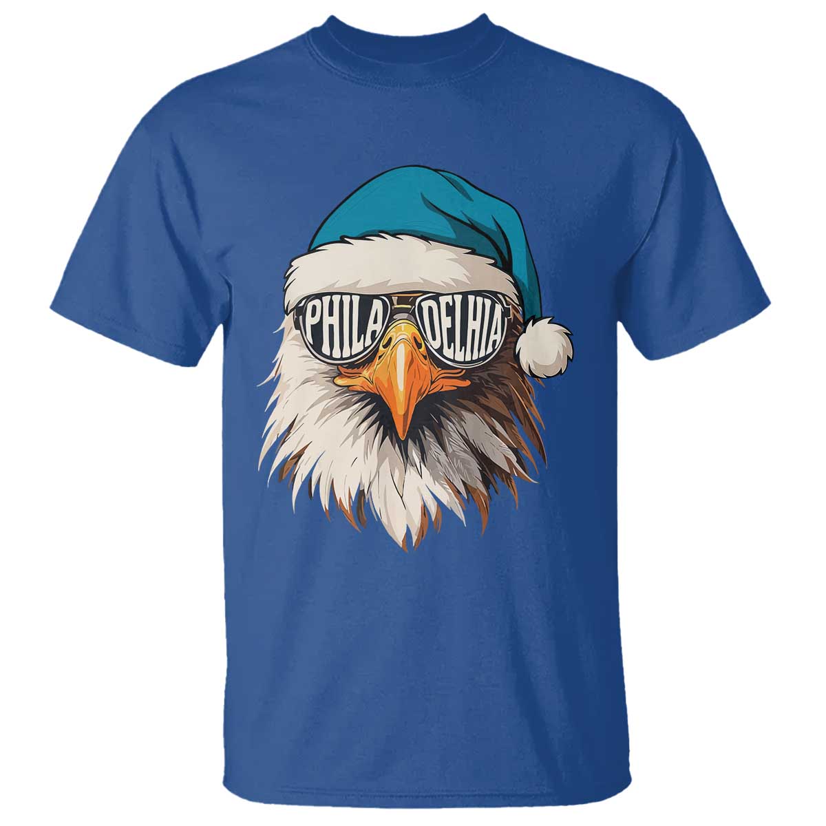 Christmas Philadelphia Fan T Shirt Santa Eagles Sport Philly Fan Game Day - Wonder Print Shop