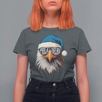 Christmas Philadelphia Fan T Shirt For Women Santa Eagles Sport Philly Fan Game Day - Wonder Print Shop