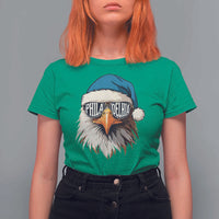 Christmas Philadelphia Fan T Shirt For Women Santa Eagles Sport Philly Fan Game Day - Wonder Print Shop