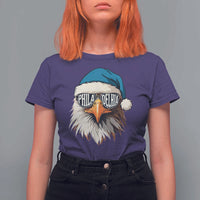 Christmas Philadelphia Fan T Shirt For Women Santa Eagles Sport Philly Fan Game Day - Wonder Print Shop