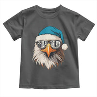 Christmas Philadelphia Fan Toddler T Shirt Santa Eagles Sport Philly Fan Game Day - Wonder Print Shop