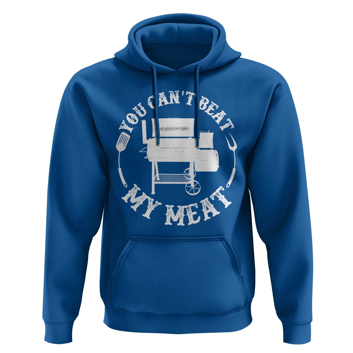 Funny You Can't Beat My Meat Hoodie Vintage Grilling BBQ Chef