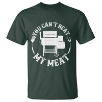 Funny You Can't Beat My Meat T Shirt Vintage Grilling BBQ Chef - Wonder Print Shop