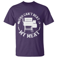 Funny You Can't Beat My Meat T Shirt Vintage Grilling BBQ Chef - Wonder Print Shop