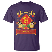 Funny Tet Vietnamese New Year 2025 T Shirt Li Xi Me Please Viet Holiday - Wonder Print Shop