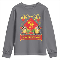 Funny Tet Vietnamese New Year 2025 Youth Sweatshirt Li Xi Me Please Viet Holiday