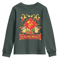 Funny Tet Vietnamese New Year 2025 Youth Sweatshirt Li Xi Me Please Viet Holiday