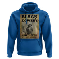 Black Cowboy Nat Love Hoodie Black History Month
