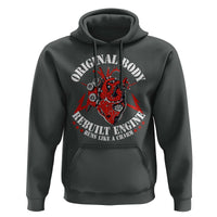 Funny Open Heart Surgery Recovery Survivor Hoodie Original Body Rebuilt Engine Runs Like A Charm