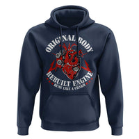 Funny Open Heart Surgery Recovery Survivor Hoodie Original Body Rebuilt Engine Runs Like A Charm
