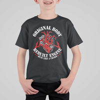 Funny Open Heart Surgery Recovery Survivor T Shirt For Kid Original Body Rebuilt Engine Runs Like A Charm