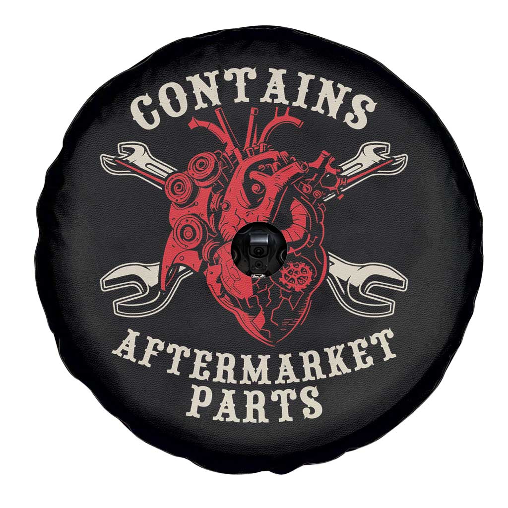 Funny Heart Surgery Spare Tire Cover Contains Aftermarket Parts