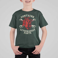Funny Heart Surgery T Shirt For Kid Contains Aftermarket Parts