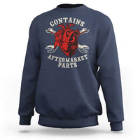 Funny Heart Surgery Sweatshirt Contains Aftermarket Parts