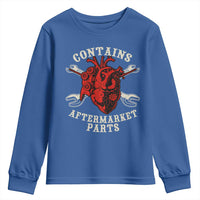 Funny Heart Surgery Youth Sweatshirt Contains Aftermarket Parts