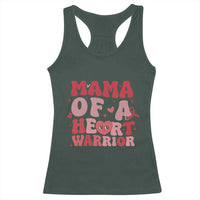 Mama Of A Heart Warrior Racerback Tank Top Congenital Heart Disease CHD Awareness