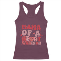Mama Of A Heart Warrior Racerback Tank Top Congenital Heart Disease CHD Awareness
