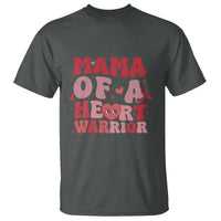 Mama Of A Heart Warrior T Shirt Congenital Heart Disease CHD Awareness