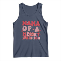 Mama Of A Heart Warrior Tank Top Congenital Heart Disease CHD Awareness