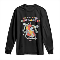 Congenital Heart Disease CHD Awareness Long Sleeve Shirt I've Had A Few Upgrades Mechanic Toy Heart