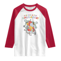 Congenital Heart Disease CHD Awareness Raglan Shirt I've Had A Few Upgrades Mechanic Toy Heart