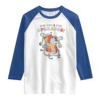 Congenital Heart Disease CHD Awareness Raglan Shirt I've Had A Few Upgrades Mechanic Toy Heart