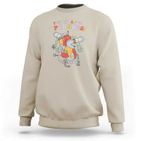 Congenital Heart Disease CHD Awareness Sweatshirt I've Had A Few Upgrades Mechanic Toy Heart