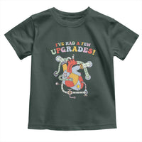 Congenital Heart Disease CHD Awareness Toddler T Shirt I've Had A Few Upgrades Mechanic Toy Heart