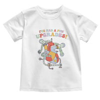 Congenital Heart Disease CHD Awareness Toddler T Shirt I've Had A Few Upgrades Mechanic Toy Heart