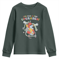 Congenital Heart Disease CHD Awareness Youth Sweatshirt I've Had A Few Upgrades Mechanic Toy Heart
