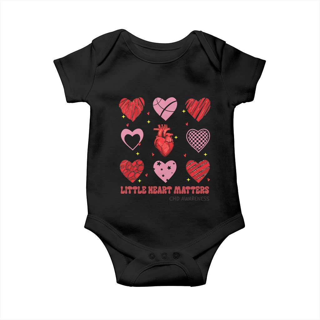 Congenital Heart Disease CHD Awareness Baby Onesie Little Heart Matters