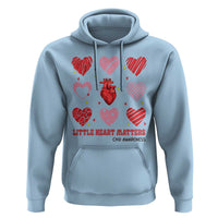 Congenital Heart Disease CHD Awareness Hoodie Little Heart Matters