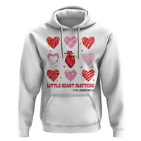 Congenital Heart Disease CHD Awareness Hoodie Little Heart Matters