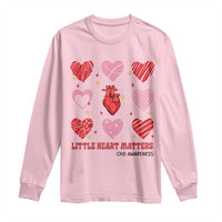 Congenital Heart Disease CHD Awareness Long Sleeve Shirt Little Heart Matters