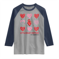 Congenital Heart Disease CHD Awareness Raglan Shirt Little Heart Matters