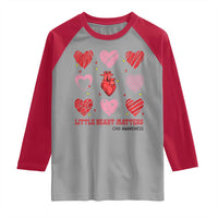 Congenital Heart Disease CHD Awareness Raglan Shirt Little Heart Matters