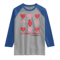 Congenital Heart Disease CHD Awareness Raglan Shirt Little Heart Matters