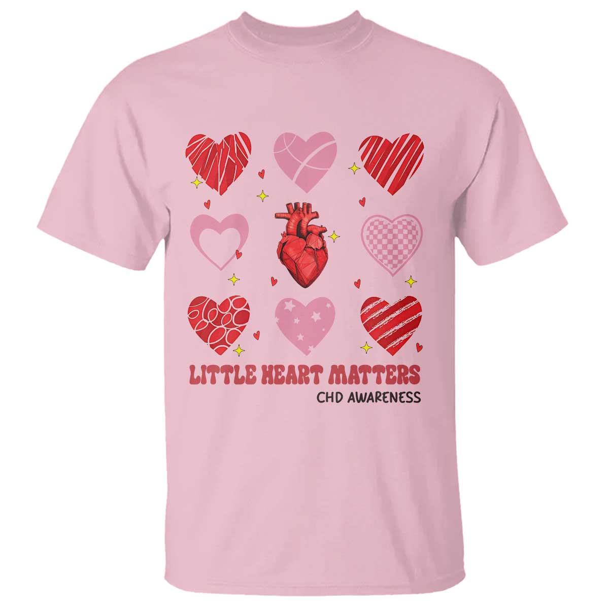 Congenital Heart Disease CHD Awareness T Shirt Little Heart Matters