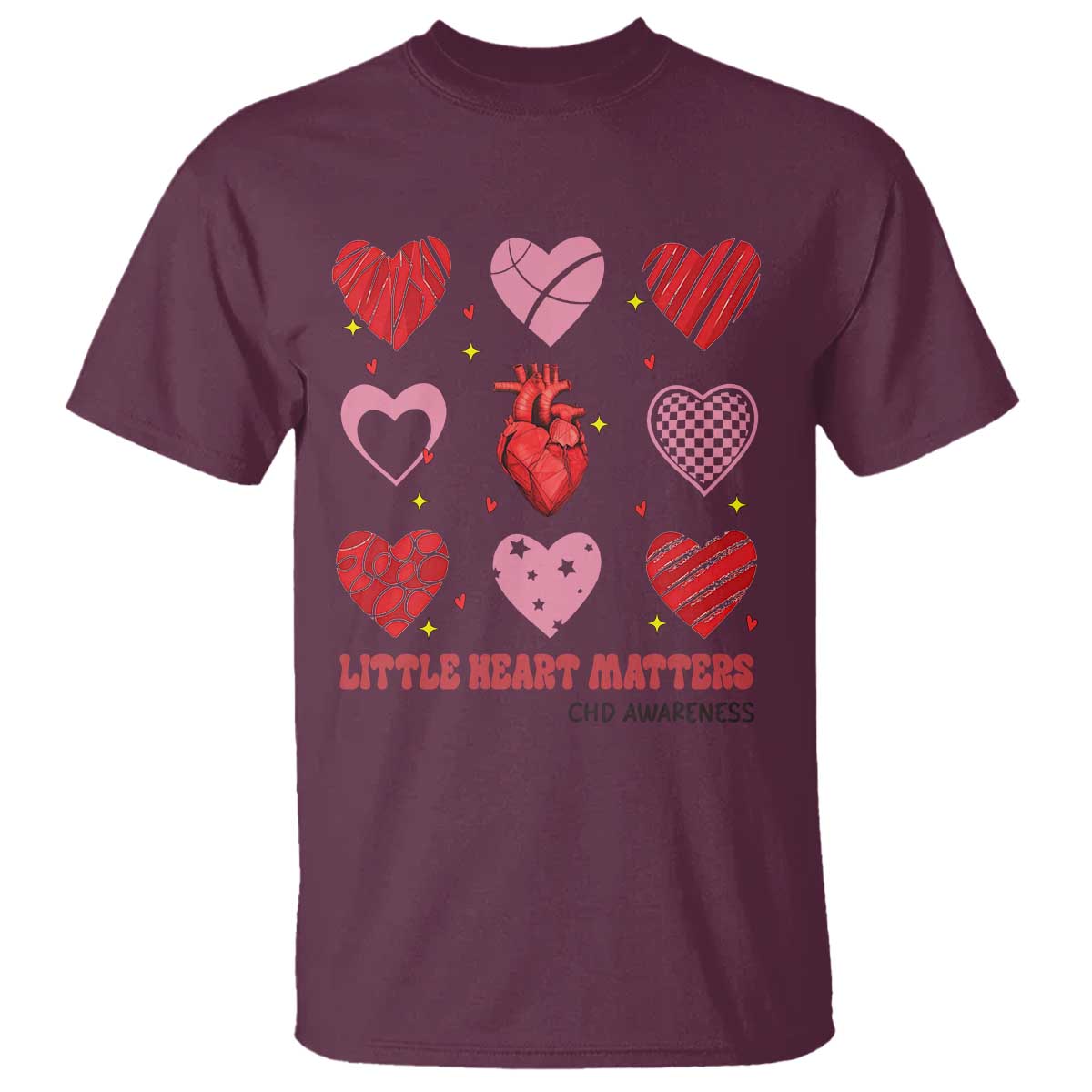 Congenital Heart Disease CHD Awareness T Shirt Little Heart Matters