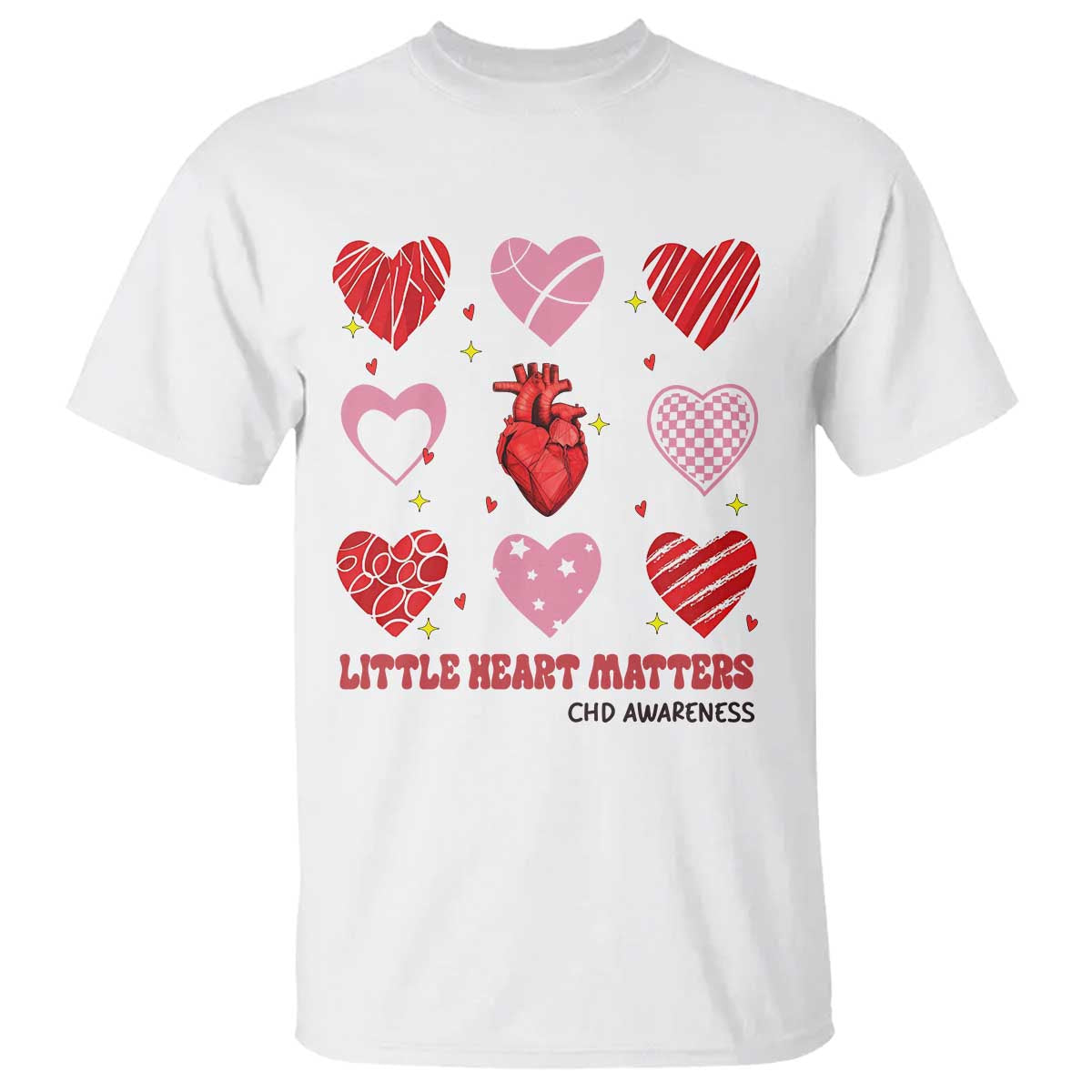Congenital Heart Disease CHD Awareness T Shirt Little Heart Matters