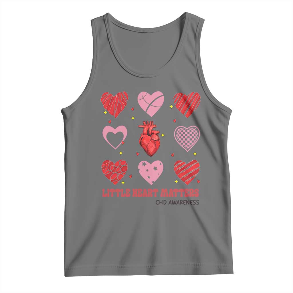Congenital Heart Disease CHD Awareness Tank Top Little Heart Matters