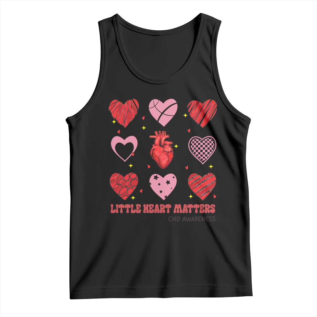 Congenital Heart Disease CHD Awareness Tank Top Little Heart Matters