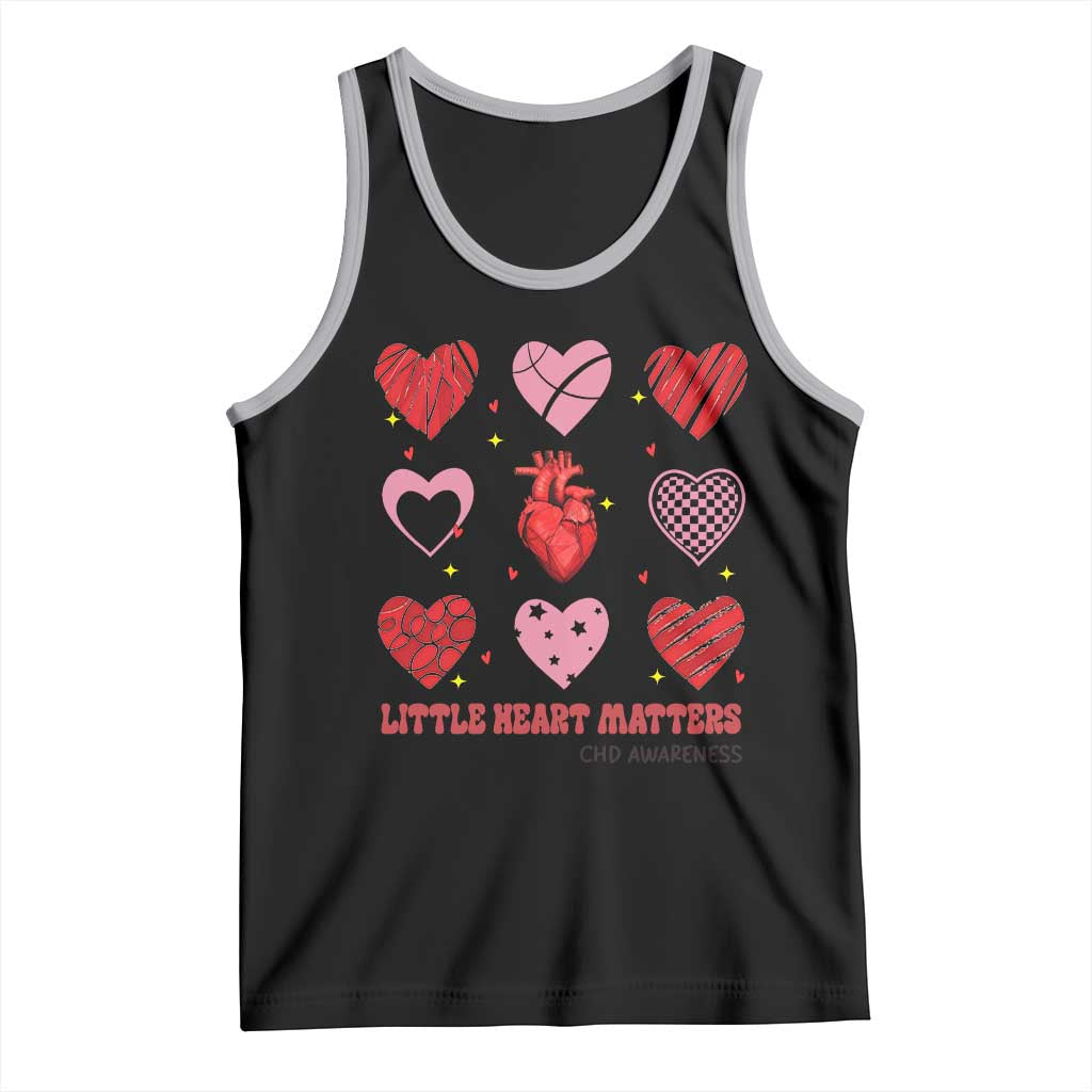 Congenital Heart Disease CHD Awareness Tank Top Little Heart Matters