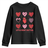 Congenital Heart Disease CHD Awareness Youth Sweatshirt Little Heart Matters